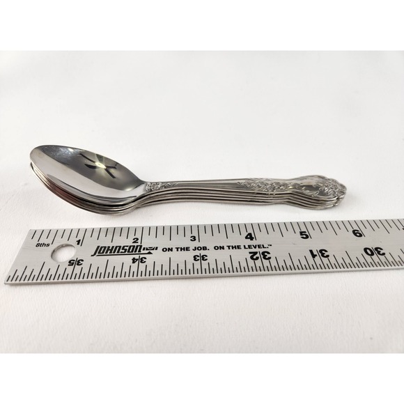 Rogers Stainless Steel Love Joy Pattern Flatware 10 Piece Lot Spoons Forks Repla - Picture 6 of 14